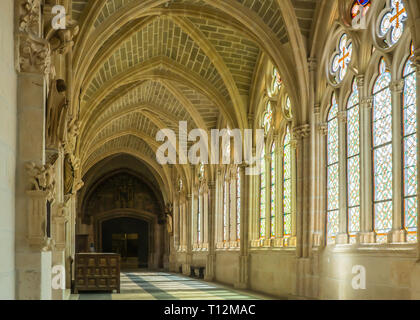 Details der Kreuzgang der Kathedrale in Burgos, Spanien Stockfoto