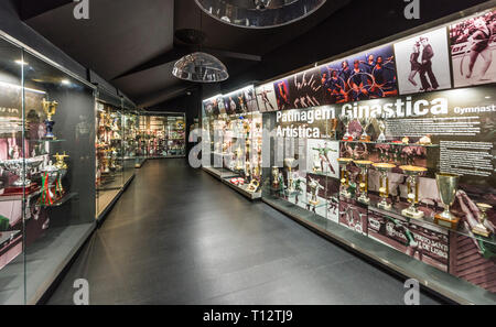 Besuchen FC Sporting Museum. Lisboa, Portugal Stockfoto