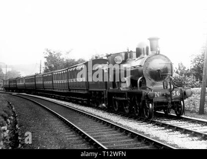 Grange Over Sands, Furness Railway Stockfoto