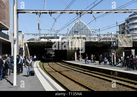 Saint Roch Bahnhof - Montpellier - Herault - Frankreich Stockfoto