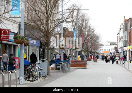 Allgemeine Ansichten von Chichester, West Sussex, UK. Stockfoto