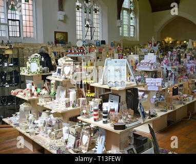 Lyn Valley Kunst und Handwerk, alte Methodistischen Kapelle, Lee Road, Lynton, Exmoor National Park, England, Großbritannien Stockfoto