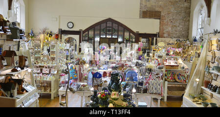 Lyn Valley Kunst und Handwerk, alte Methodistischen Kapelle, Lee Road, Lynton, Exmoor National Park, England, Großbritannien Stockfoto