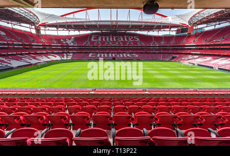 Estádio da Luz - Die offizielle Arena des FC Benfica Stockfoto