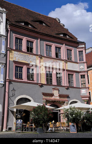 Alte Apotheke am unteren Markt in Görlitz, Deutschland Stockfoto