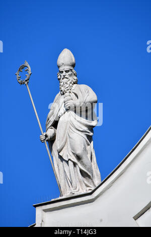 Franziskanerkirche, Budapest, Ungarn. Konferenzen Belvárosi templom, Budapest, Magyarország. Stockfoto