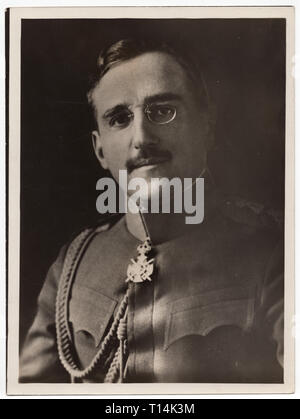 König Alexander I. von Jugoslawien (1888-1934) in der Undatierten Schwarz und Weiß vintage Foto von einem unbekannten Fotografen dargestellt. Mit freundlicher Genehmigung des Azoor Foto Sammlung. Stockfoto