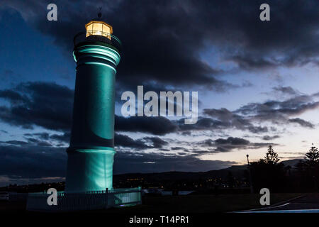 Sunset Light House in Sydney, Australien Stockfoto