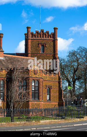 Die Carnegie Public Library, King's Lynn Datum: ca. 1907. Norfolk, East Anglia, England, UK. Stockfoto