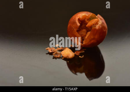 Hot Red Chiltepin Chili Stockfoto