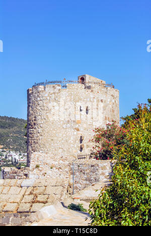 Bodrum, Türkei, 20. Mai 2010: Burg von Bodrum Stockfoto