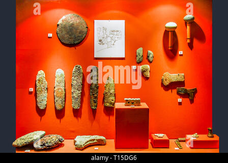 Bodrum, Türkei, 30. Mai 2010: Burg von Bodrum, Unterwasser Archäologische Museum Stockfoto