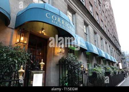 Corrigans Bar & Restaurant, Mayfair, London, England, Großbritannien Stockfoto