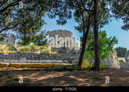 Bodrum, Türkei, 23. Mai 2011: Burg von Bodrum Stockfoto