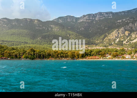 Mugla, Türkei, 14. Mai 2012: Gökova, Akyaka Stockfoto