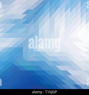 Elegante blaue abstrakte Polygon vector Hintergrund Stock Vektor