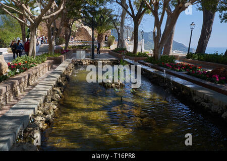 Mijas Pueblo. Málaga, Spanien. Stockfoto