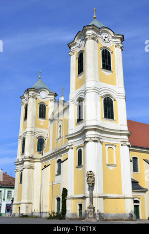 St. Bartholomäus Kirche, Gyöngyös, Heves Kreis, Ungarn, Europa, Szent Bertalan-templom Stockfoto