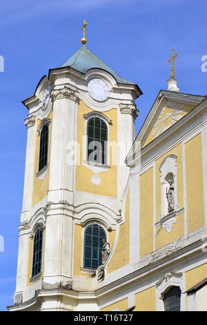 St. Bartholomäus Kirche, Gyöngyös, Heves Kreis, Ungarn, Europa, Szent Bertalan-templom Stockfoto