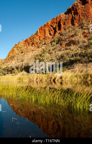 Glen Helen Gorge Stockfoto