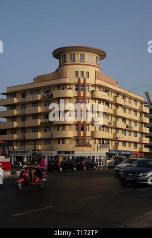 04-November-2017 Art Deco Soona Mahal, Marine Drive Mumbai Maharashtra INDIEN Stockfoto