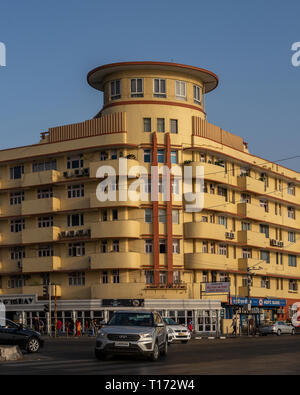 04-November-2017 Art Deco Soona Mahal, Marine Drive Mumbai Maharashtra INDIEN Stockfoto