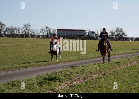 2019 Kiplingcotes Derby Stockfoto