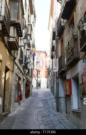 TOLEDO - SPANIEN - Feb 20, 2019: in Toledo, Spanien. Stockfoto