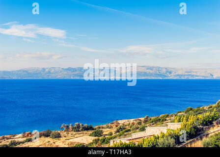 Izmir, Türkei, 10. Dezember 2008: Cesme Küste Stockfoto