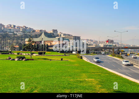 Izmir, Türkei, 27. März 2010: Konak Square Stockfoto