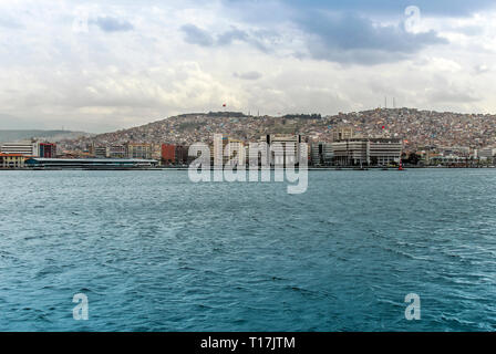 Izmir, Türkei, 28. März 2010: Gebäude des Konak Stockfoto