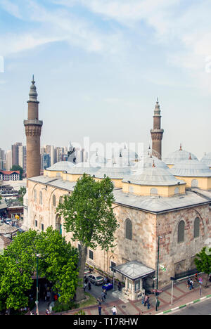 Bursa, Türkei, 29. April 2012: Ulu Moschee Stockfoto