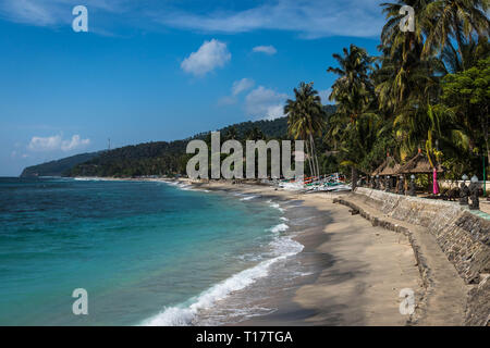 Mangsit Beach, Lombok, Indonesien Stockfoto