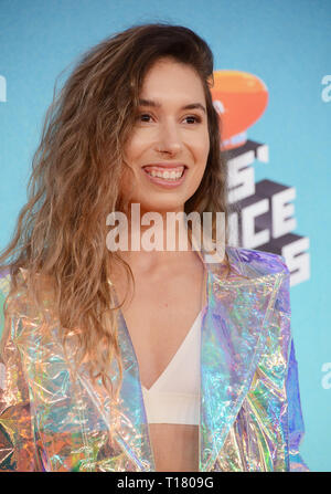 Los Angeles, USA. 23 Mär, 2019. Kristen s2019 McAtee besucht Nickelodeon Kids' Choice Awards am Galen Center am 23. März 2019 in Los Angeles, Kalifornien. Credit: Tsuni/USA/Alamy leben Nachrichten Stockfoto
