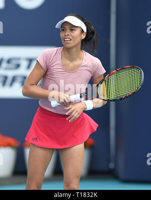 Miami, USA. 23 Mär, 2019. Naomi Osaka Vs Su-Wei Hsieh auf Stadium Hof bei der Miami offen gehalten im Hard Rock Stadion am 23. März 2019 in Miami, Florida. Quelle: MPI04/Medien Punch/Alamy leben Nachrichten Stockfoto