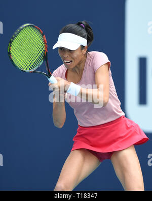 Miami, USA. 23 Mär, 2019. Naomi Osaka Vs Su-Wei Hsieh auf Stadium Hof bei der Miami offen gehalten im Hard Rock Stadion am 23. März 2019 in Miami, Florida. Quelle: MPI04/Medien Punch/Alamy leben Nachrichten Stockfoto