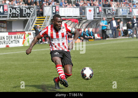 ROTTERDAM, Niederlande. 24 Mär, 2019. Stadion Het Kasteel, Fußball, Saison 2018/2019, Keuken Kampioen Divisie, Sparta - NEC, Royston Drenthe Credit: Pro Schüsse/Alamy leben Nachrichten Stockfoto