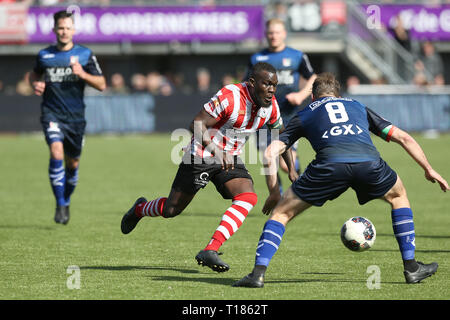 ROTTERDAM, Niederlande. 24 Mär, 2019. Stadion Het Kasteel, Fußball, Saison 2018/2019, Keuken Kampioen Divisie, Sparta - NEC, Royston Drenthe Credit: Pro Schüsse/Alamy leben Nachrichten Stockfoto