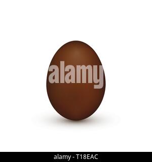 Easter Egg. Element von Ostern Dekoration und Feier. Vector Illustration auf weißem Hintergrund Stock Vektor