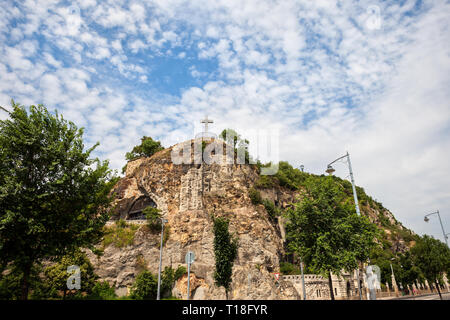 Gellertberg in Budapest, Ungarn Stockfoto