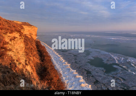 Dolosman Cape in Jurilovca. Tulcea Grafschaft, Rumänien. Stockfoto