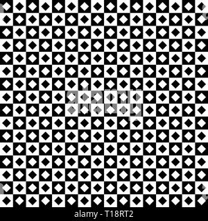 Checkered abstraktes Muster. Nahtlos wiederholbar. Vector Illustration. Stockfoto