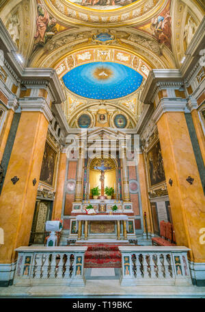 Kirche Santa Brigida in der Nähe von Campo de Fiori in Rom, Italien. Stockfoto