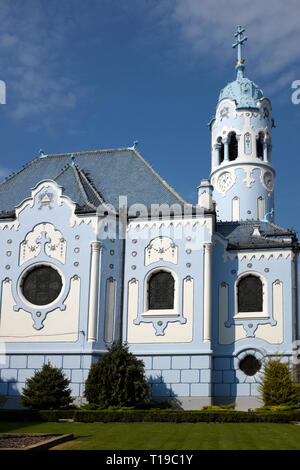 Die Blaue Kirche St. Elisabeth, Bratislava, Slowakei Stockfoto