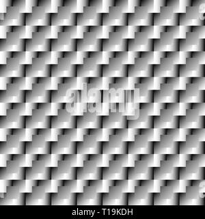 Checkered abstraktes Muster. Nahtlos wiederholbar. Vector Illustration. Stockfoto