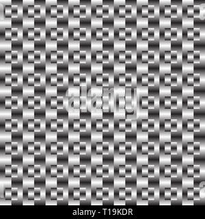 Checkered abstraktes Muster. Nahtlos wiederholbar. Vector Illustration. Stockfoto