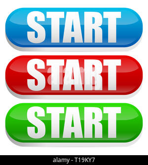 Schaltfläche "Sterne" Stockfoto