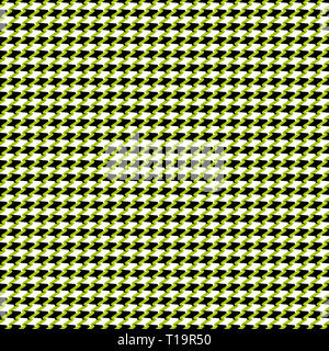 Nahtlos wiederholbare geometrischen Vektormuster mit verzerrten (wellige, verzogene) Formen, Formen. Stockfoto