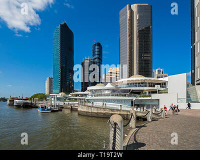 Standorte in Brisbane Queensland Australien Stockfoto