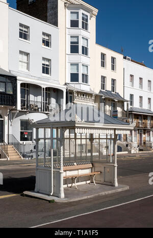 Georgische Reihenhäuser in Ramsgate, Kent GROSSBRITANNIEN Stockfoto